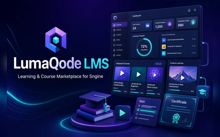 LumaQode LMS - Sngine