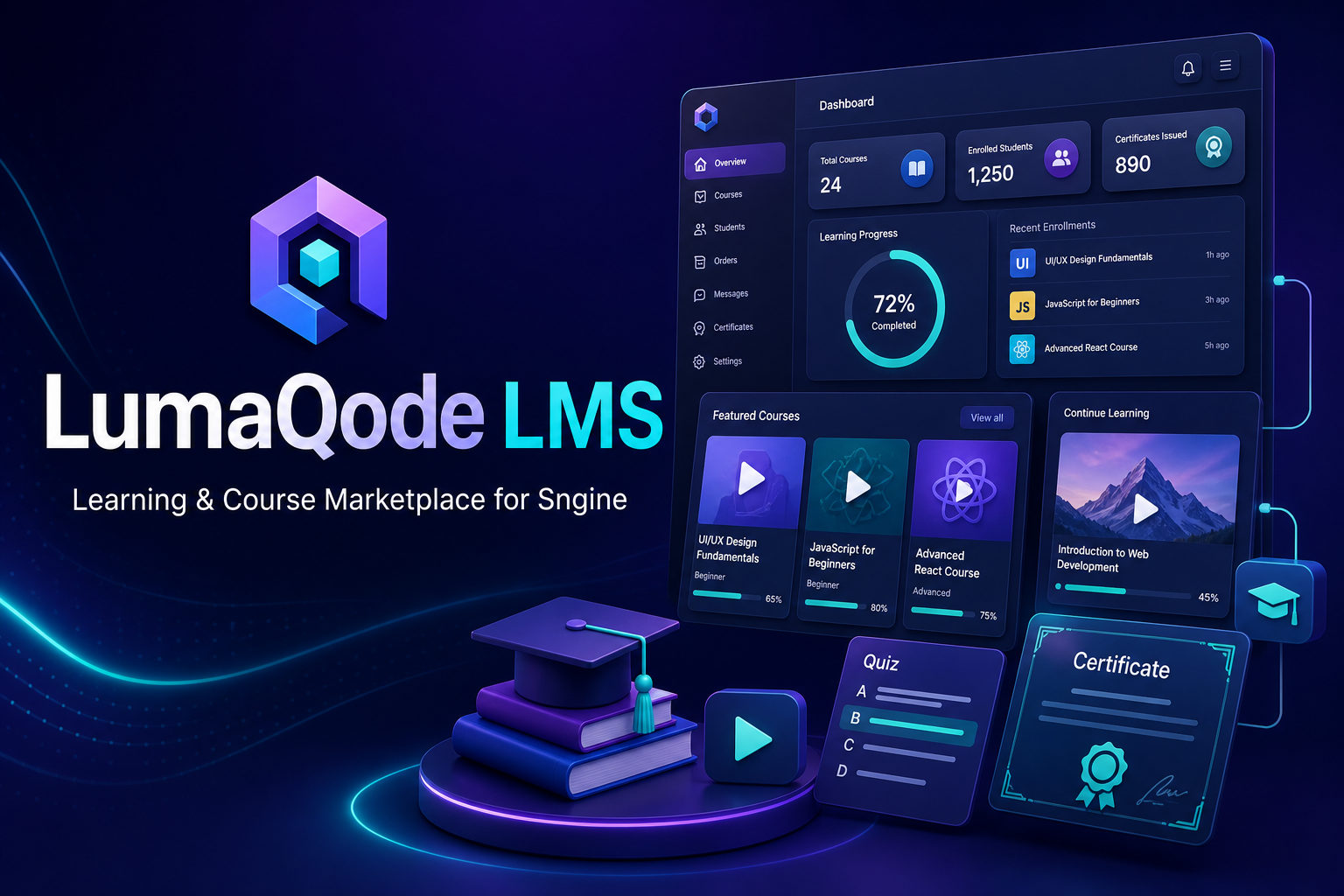 LumaQode LMS - Sngine