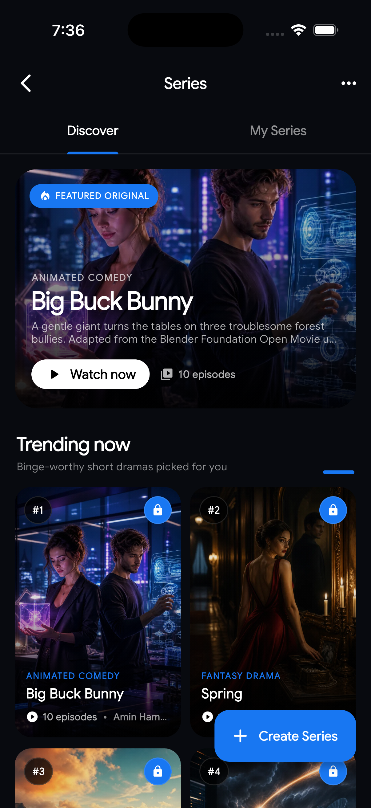 Reels Series Pro – Episodes & Playlists for Sngine